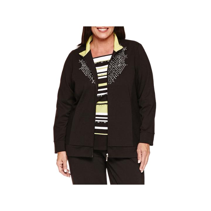 Alfred Dunner Casual Friday Blazer-plus