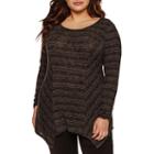 Alyx Long Sleeve Sharkbite Stripe T-shirt-plus
