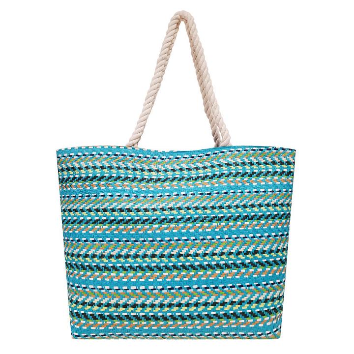 Multi Stripe Large Tote Tote Bag