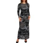 24/7 Comfort Apparel Maximum Effect Maxi Dress