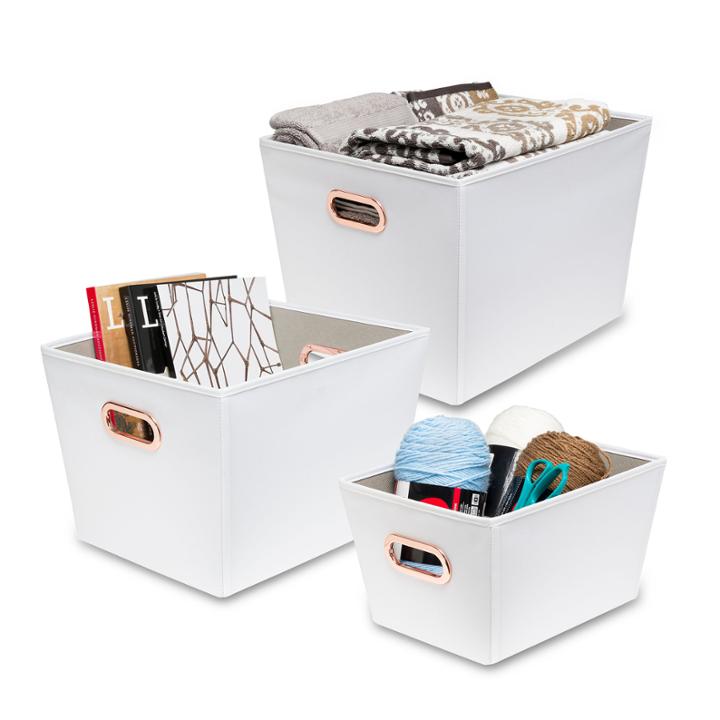 Honey-can-do Canvas Tote Set
