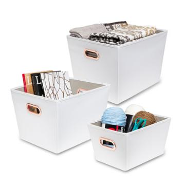 Honey-can-do Canvas Tote Set