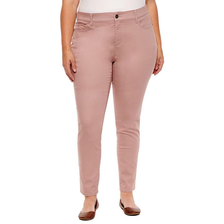 St. John's Bay Skinny Jeans- Plus (30)