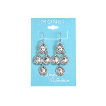 Monet Jewelry The Bridal Collection Chandelier Earrings