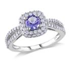 1/2 Ct. T.w. Purple Tanzanite 14k Gold Engagement Ring
