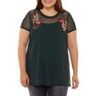 Self Esteem Tunic Top-juniors Plus