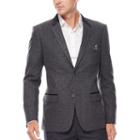 Wd. Ny Charcoal Twill Suit Jacket - Slim Fit
