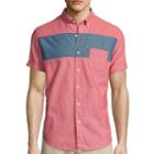 Arizona Short-sleeve Colorblock Woven Shirt