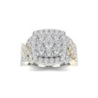 2 Ct. T.w. Diamond 10k Two-tone Gold Engagement Ring