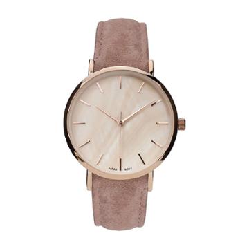 Geneva Platinum Womens Pink Strap Watch-10133
