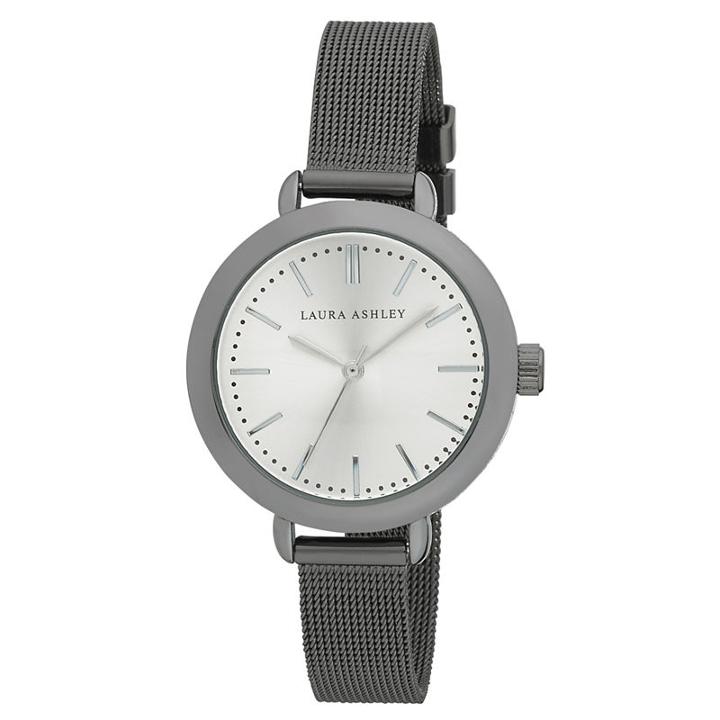 Laura Ashley Womens Black Strap Watch-la31039bk