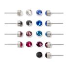 Arizona 9-pr. Multicolor Stud Earrings