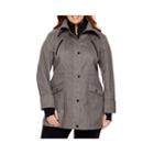 Liz Claiborne Snap-collar Softshell Jacket-plus