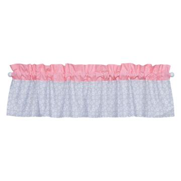 Trend Lab Playful Elephants Rod-pocket Valance