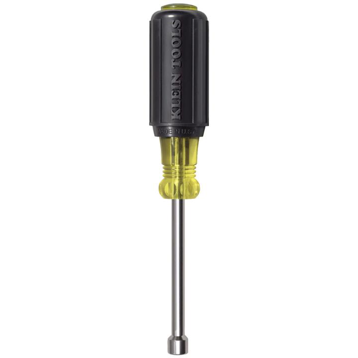 Klein Tools 630-3/8 3/8 Hex Cushion-grip Hollow-shank Nut Driver