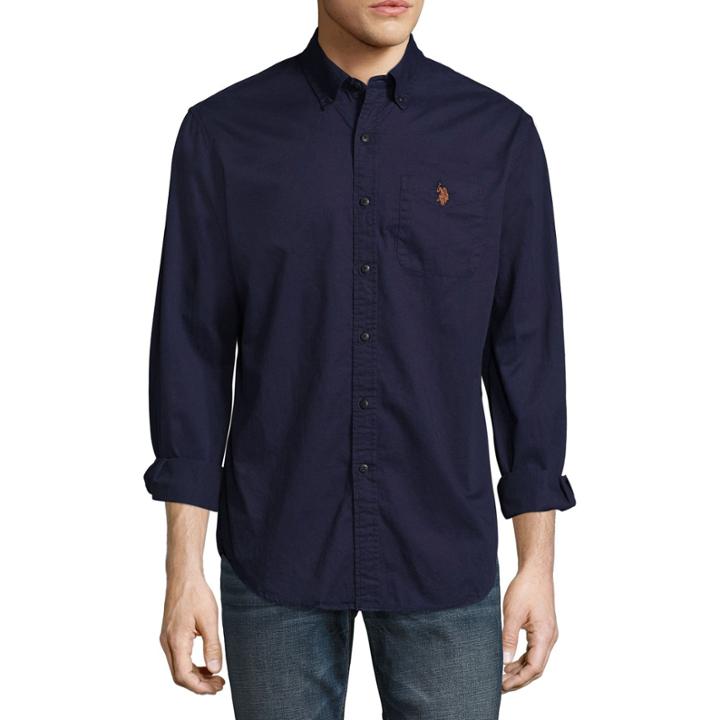 U.s. Polo Assn. Long Sleeve Button-front Shirt
