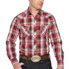 Ely Cattleman Long Sleeve Plaid Snap-front Shirt