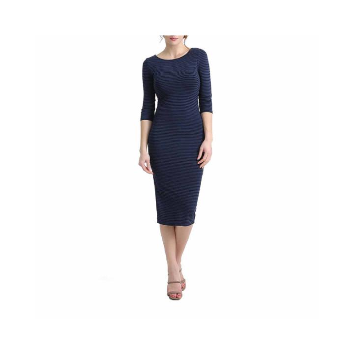 Phistic Leona 3/4 Sleeve Bodycon Dress