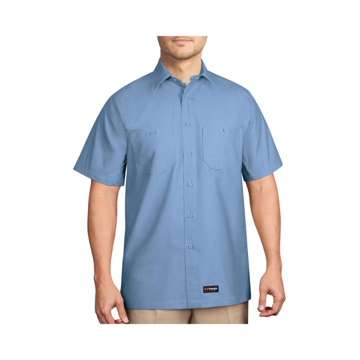 Men's Wrangler Short-sleeve Work Shirt
