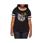 Arizona Short-sleeve Graphic Ringer Tee - Juniors Plus