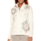 Alfred Dunner Alpine Lodge Long-sleeve Polar Fleece Jacket
