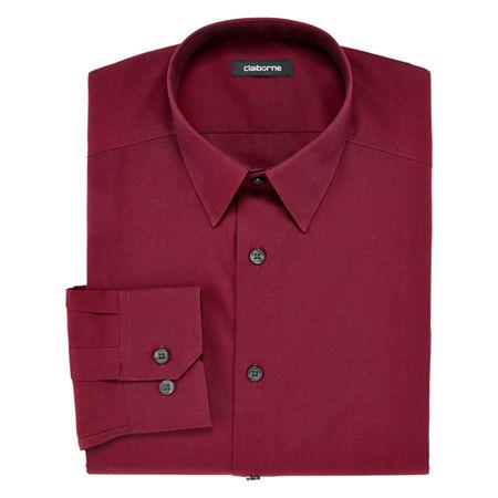 Claiborne Wrinkle-free End-on-end Dress Shirt