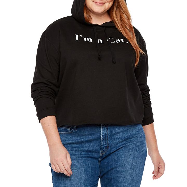 I'm A Cat Hoodie - Juniors Plu