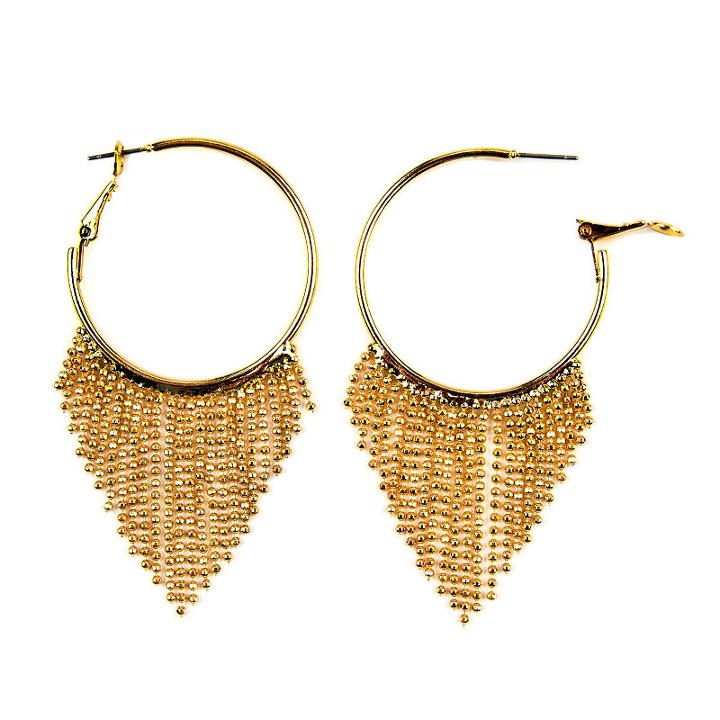 Bijoux Bar 61mm Hoop Earrings