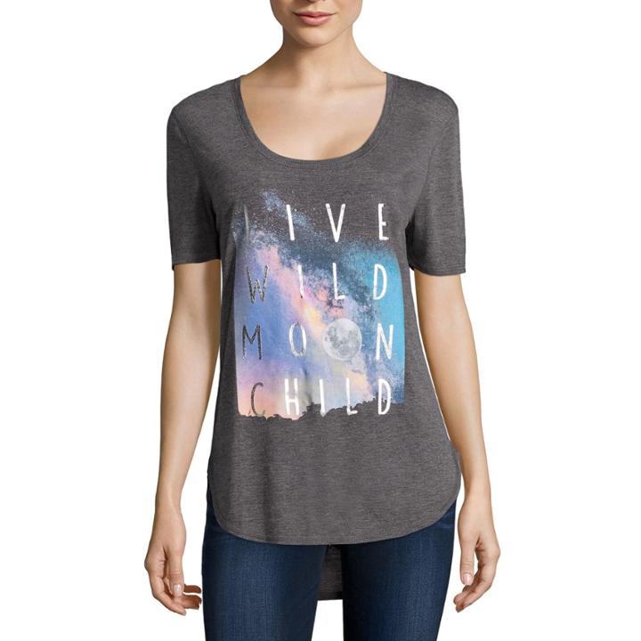 Short-sleeve Tunic Tee