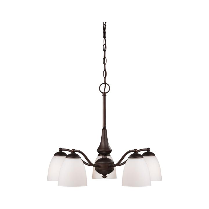 Filament Design 5-light Prairie Bronze Chandelier