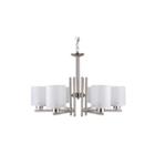 Dexter 6-light Silver Chandelier