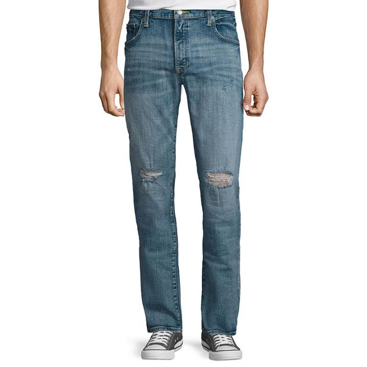 Arizona Destructed Slim Flex Jeans