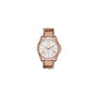Geneva Womens Rose Gold Strap Watch