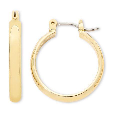 Liz Claiborne Gold-tone Hoop Earrings