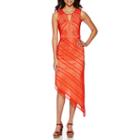 Bisou Bisou Sleeveless Crochet Pointed Hem Maxi Dress