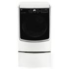 Lg Energy Star 7.4 Cu. Ft. Ultra Large Capacity Wi-fi Enabled Turbosteam Electric Dryer With On-door Control Panel - Dlex5000w