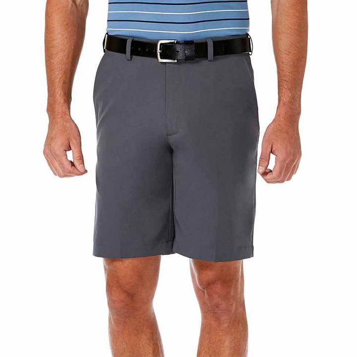 Haggar Cool 18 Pro Classic Fit Flat Front Short