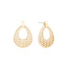 Monet Gold-tone Knocker Hypoallergenic Drop Earrings