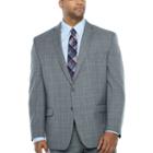 Collection By Michael Strahan Checked Suit Jacket-big And Tall