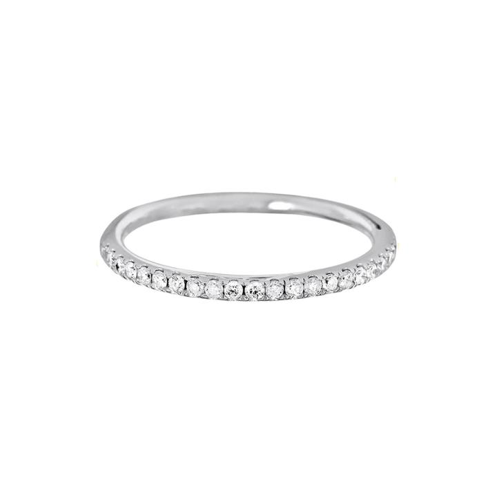 Limited Quantities 1/5 Ct. T.w. Diamond 14k White Gold Band