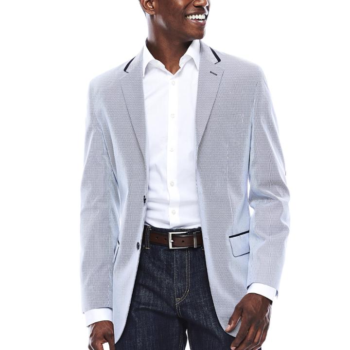 Akademiks Seersucker Sportcoat