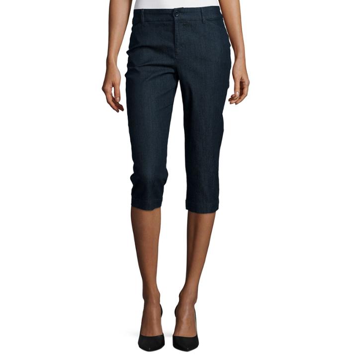 St. John's Bay Secretly Slender Capri Pants