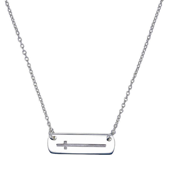 Footnotes Footnotes Womens Cross Pendant Necklace