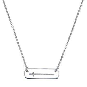 Footnotes Footnotes Womens Cross Pendant Necklace