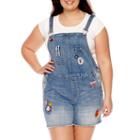 Indigo Rein Patch Shortalls - Juniors Plus