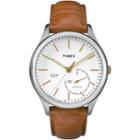 Timex Iq+ Move Brown Analog Smartwatch Activity Tracker-tw2p94700f5