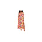 Fashion To Figure Lily Print Wrap Bodice Maxi Dress - Plus