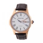Heritor Unisex Brown Strap Watch-herhr6704