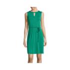 By Artisan Sleeveless Belted Keyhole Sundress