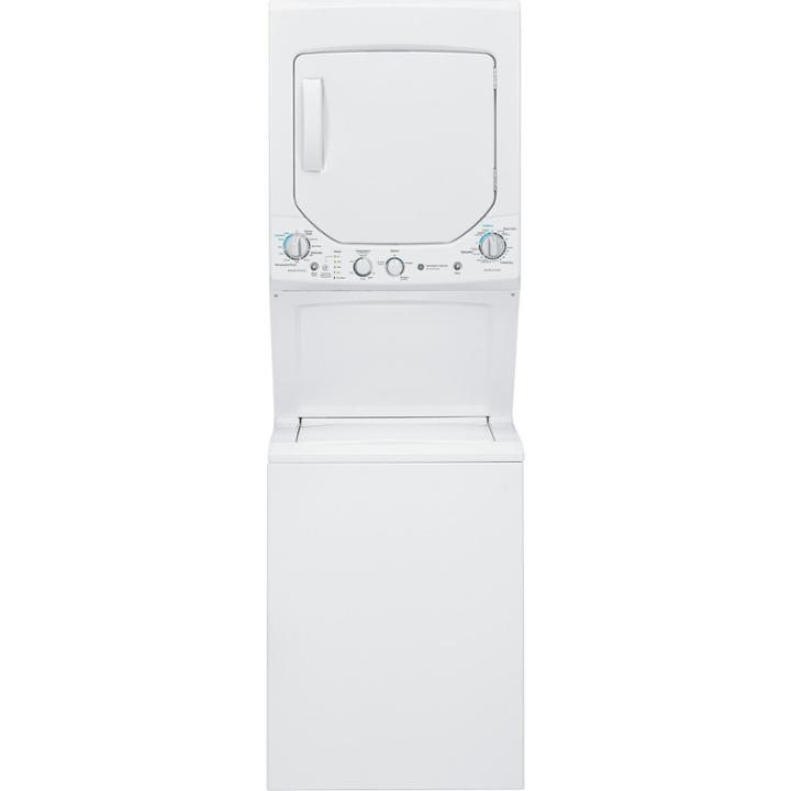 Ge Unitized Spacemaker 2.0 Doe Cu. Ft. Washer And 4.4 Cu. Ft. Electric Dryer - Gud24essjww